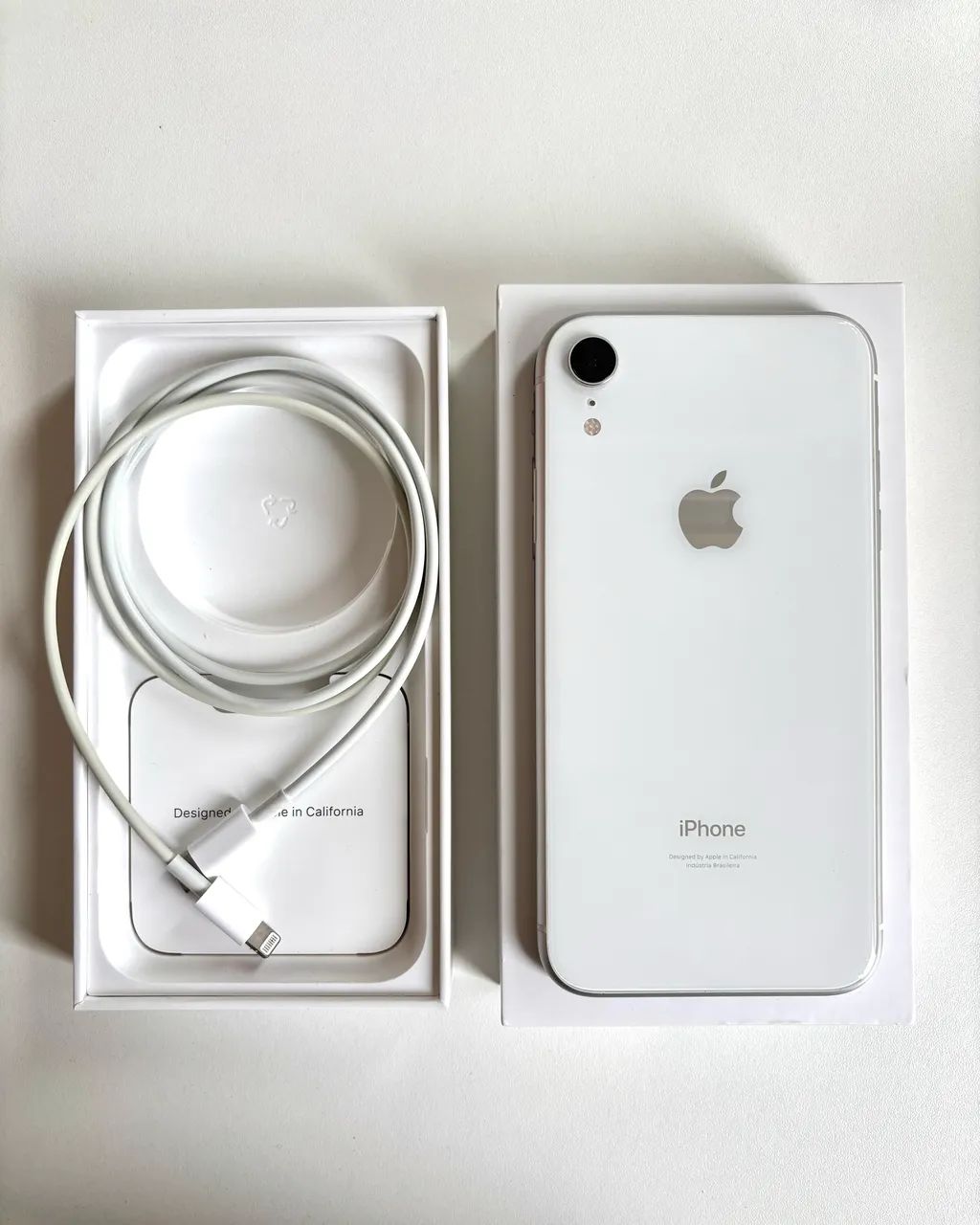 iPhone XR branco 128GB (na caixa) - Foto 4
