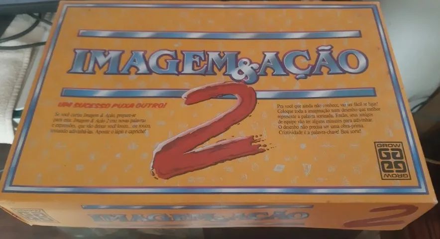 Jogo Imagem & Ação 2 clássico década de 90 bem conservado