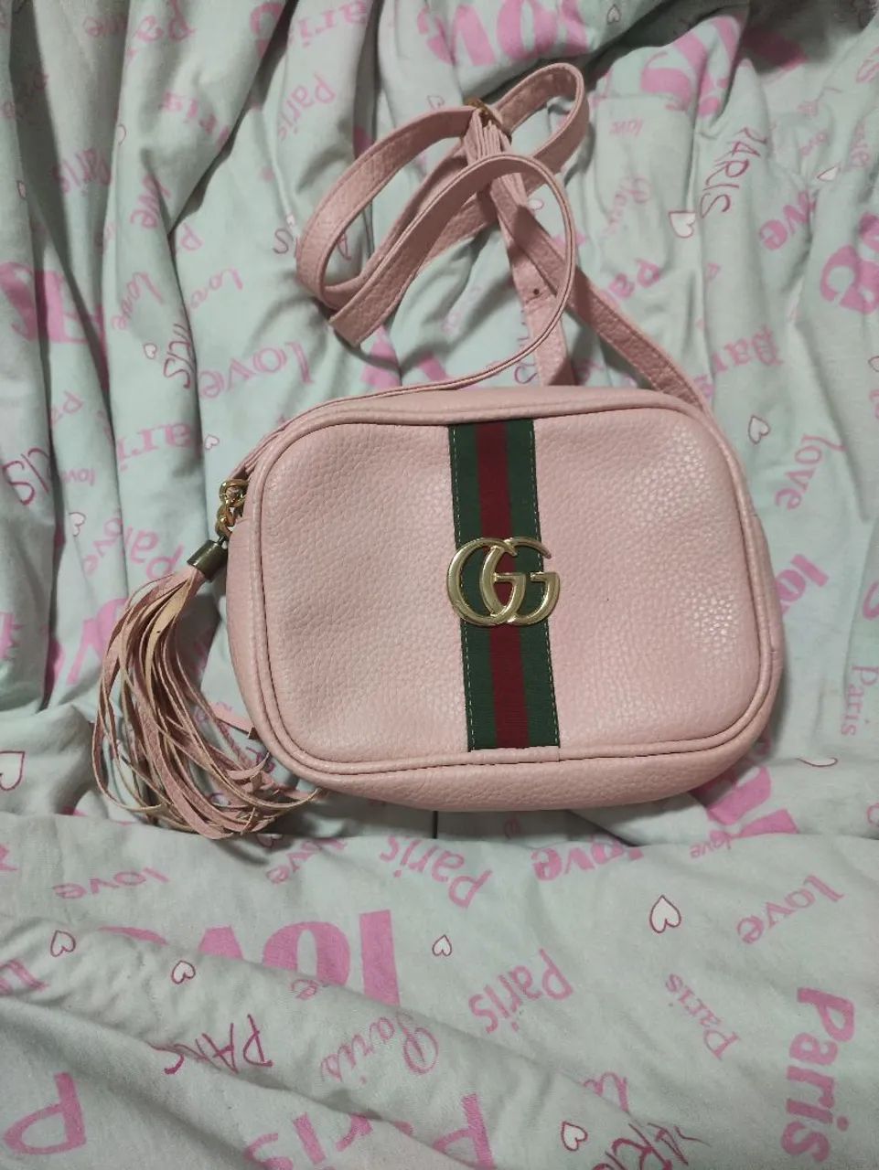 Bolsa Gucci rosa - Foto 2