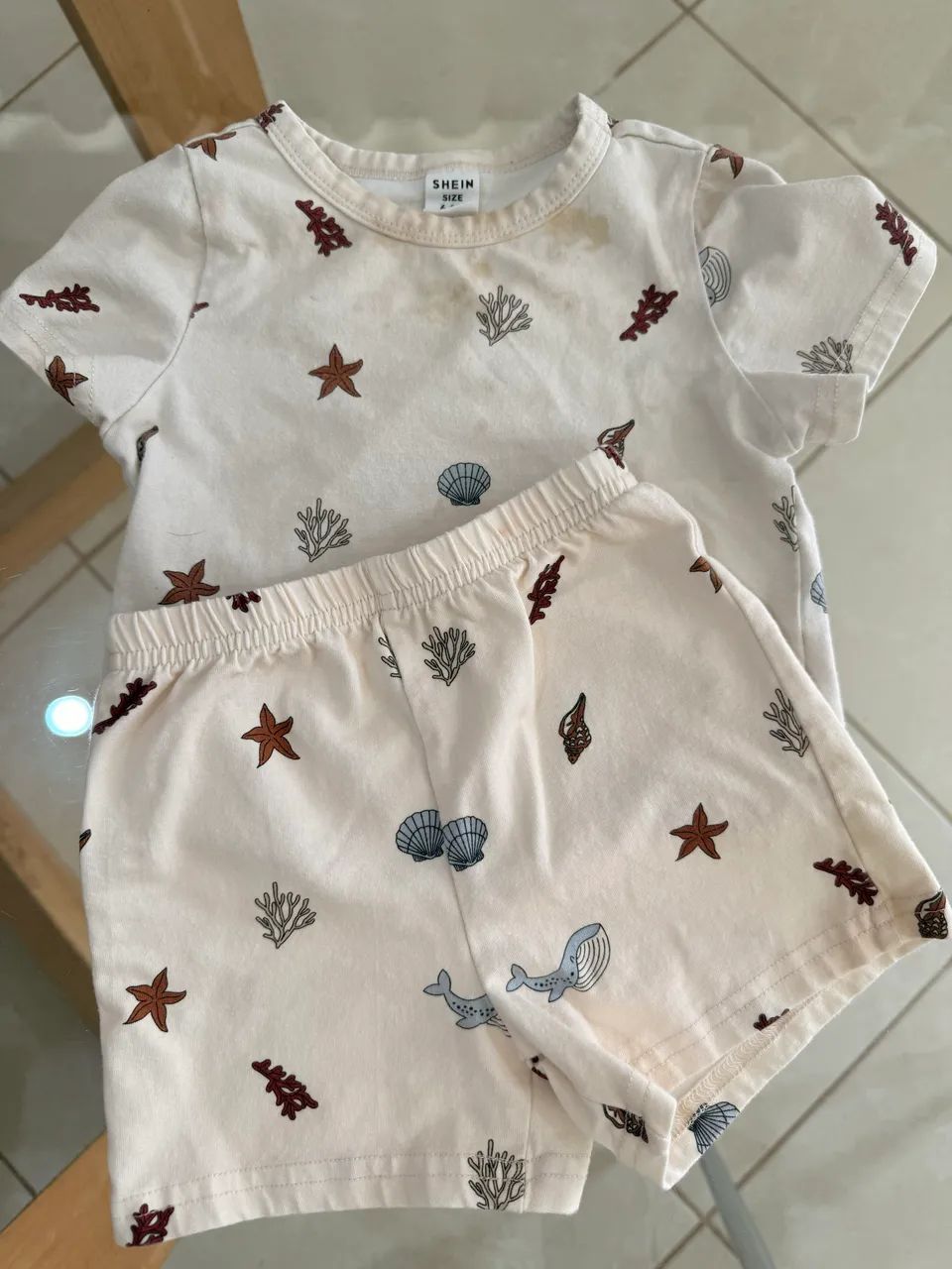 Conjunto Shein baby 6-9 meses - Foto 3