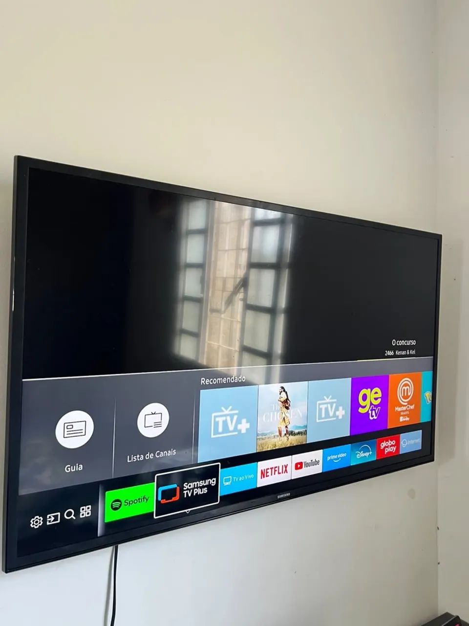 SMART TV 43 POLEGADAS - SAMSUNG (SEM MARCAS DE USO, ESTADO EXCELENTE) - Foto 4