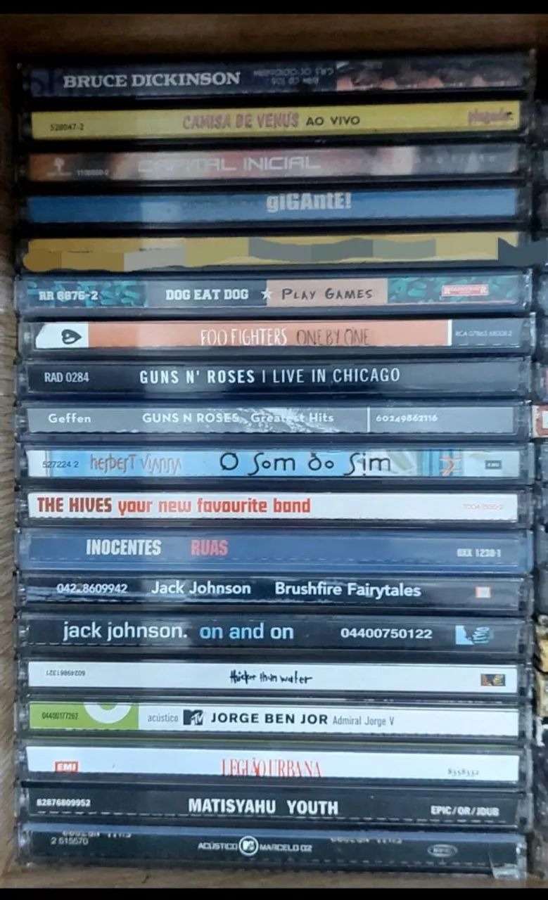 Coleção Cds e Dvds Originais Rock Nacional e Importado. - Foto 4