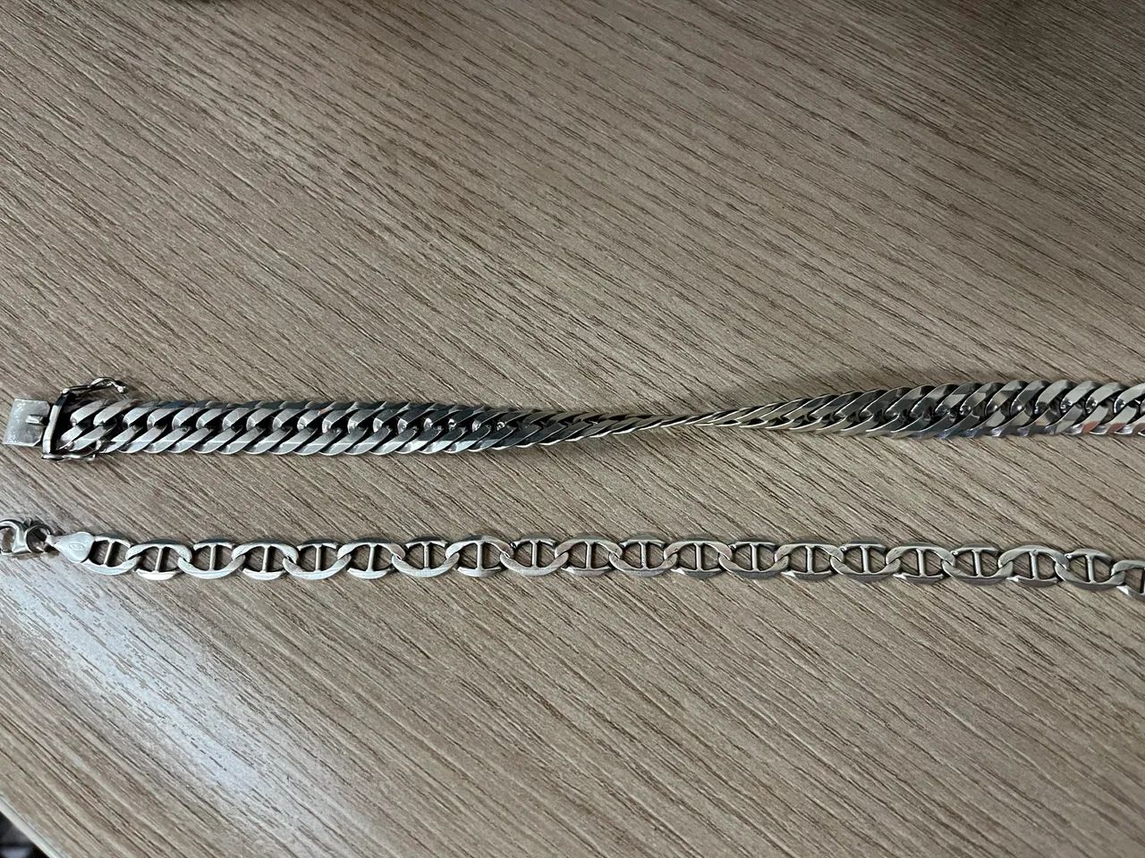  2 Pulseiras Prata 925 - Foto 2