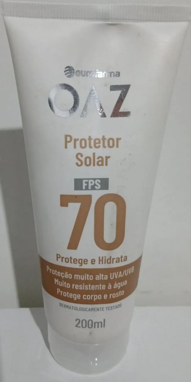 Protetor solar fps 70, Eurofarma OAZ (200ml) - Novo