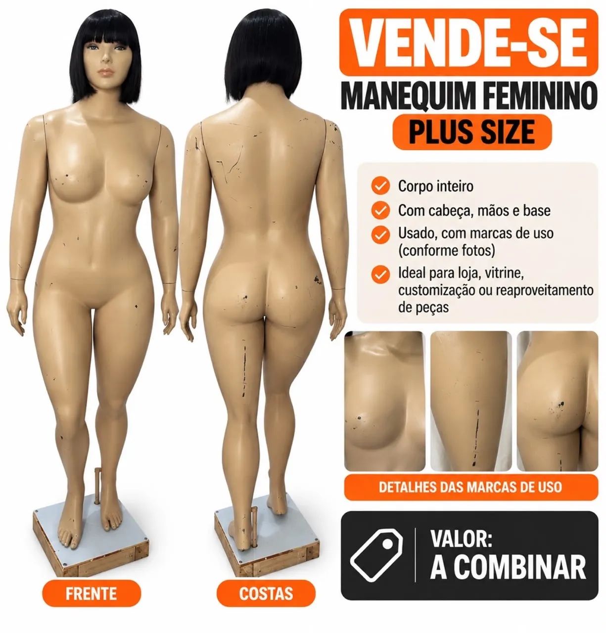 Manequim Garota Carioca  - Foto 4