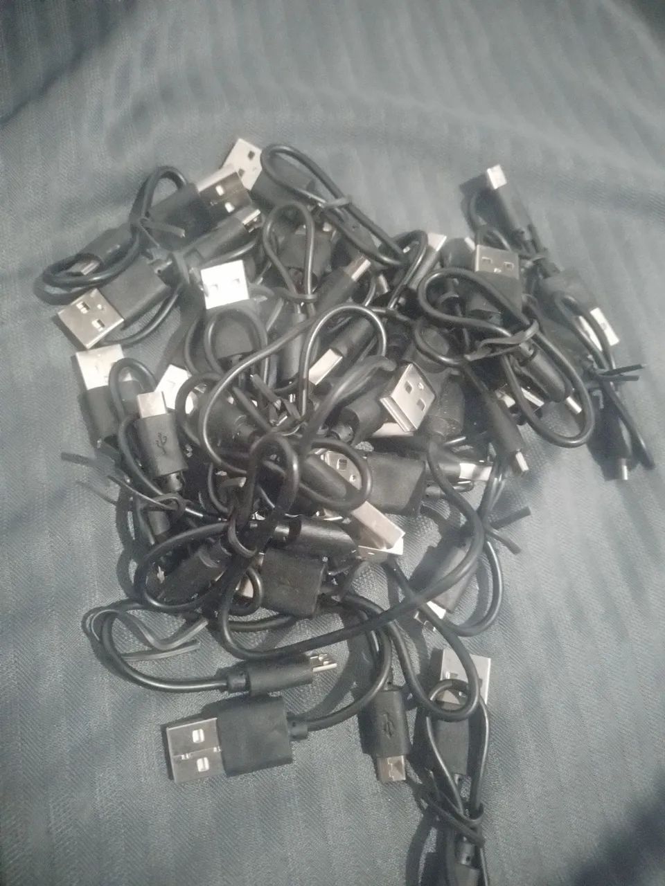 25 Cabos Curto Micro Usb v8
