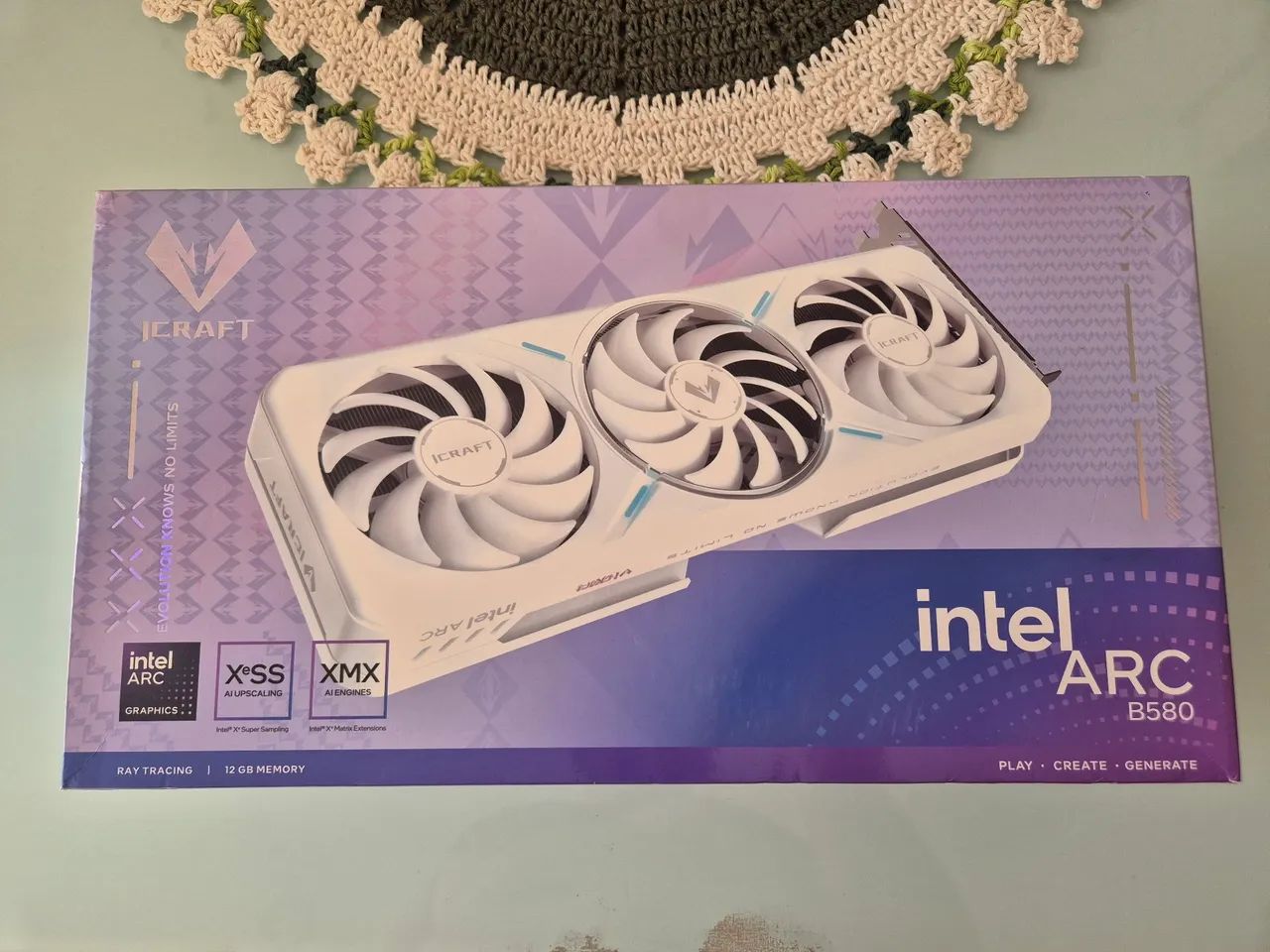 Placa de video Intel Arc B580 12GB - Foto 5