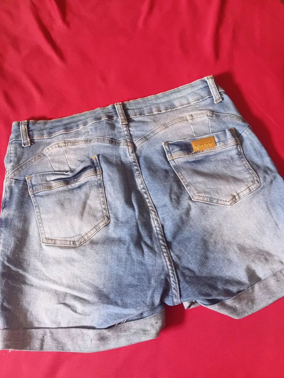 Bermudas femininas jeans  - Foto 3