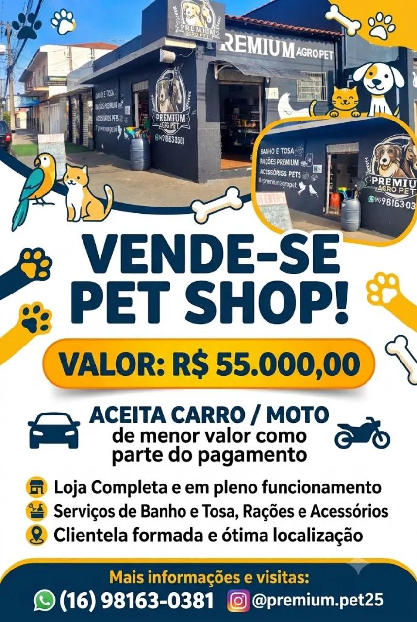 PET SHOP EM FRANCA