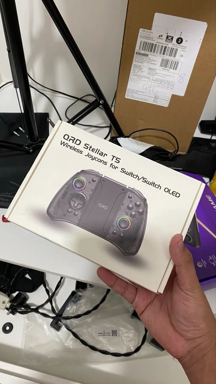 Nintendo Switch Oled Desbloqueado + joycon QRD - Foto 4
