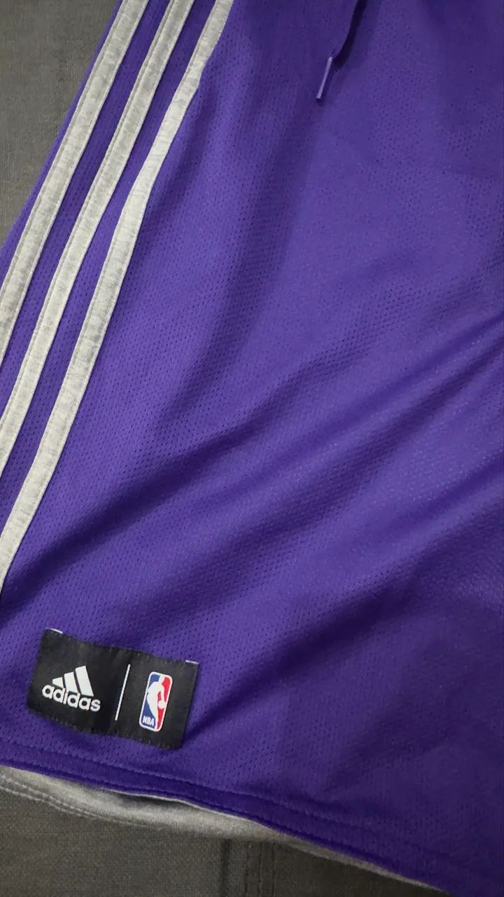 Short NBA Lakers Adidas Original - Foto 3