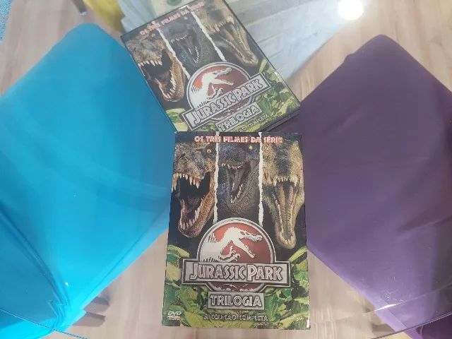 Box DVDs Jurassic Park - a trilogia original - Foto 2