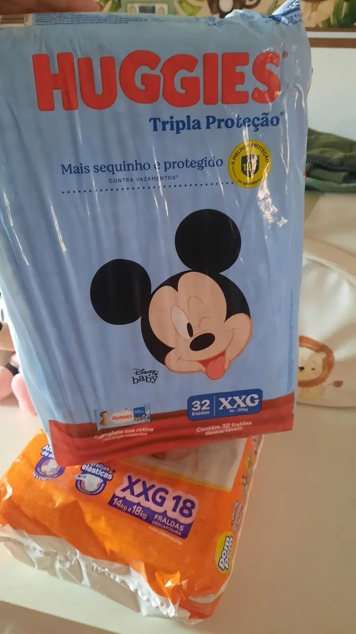 Fraldas XXG