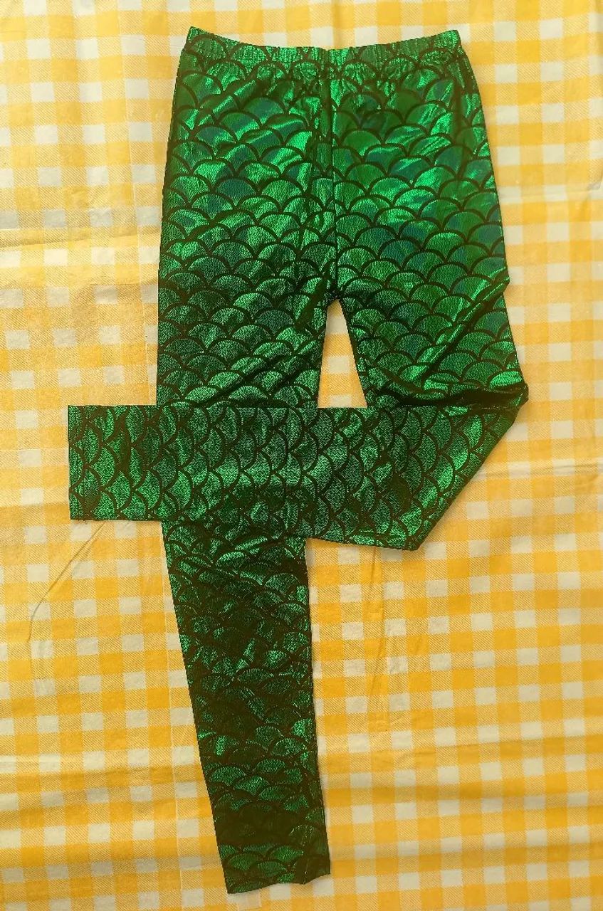 Calça legging sereia verde - Foto 3