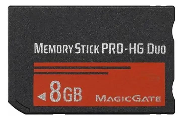 Pro Duo 8GB Memory Stick PSP Cartão De Memória E Câmera - Foto 5