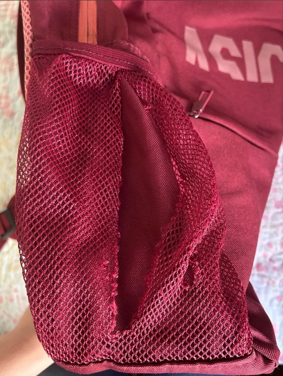 mochila asics vinho - Foto 3