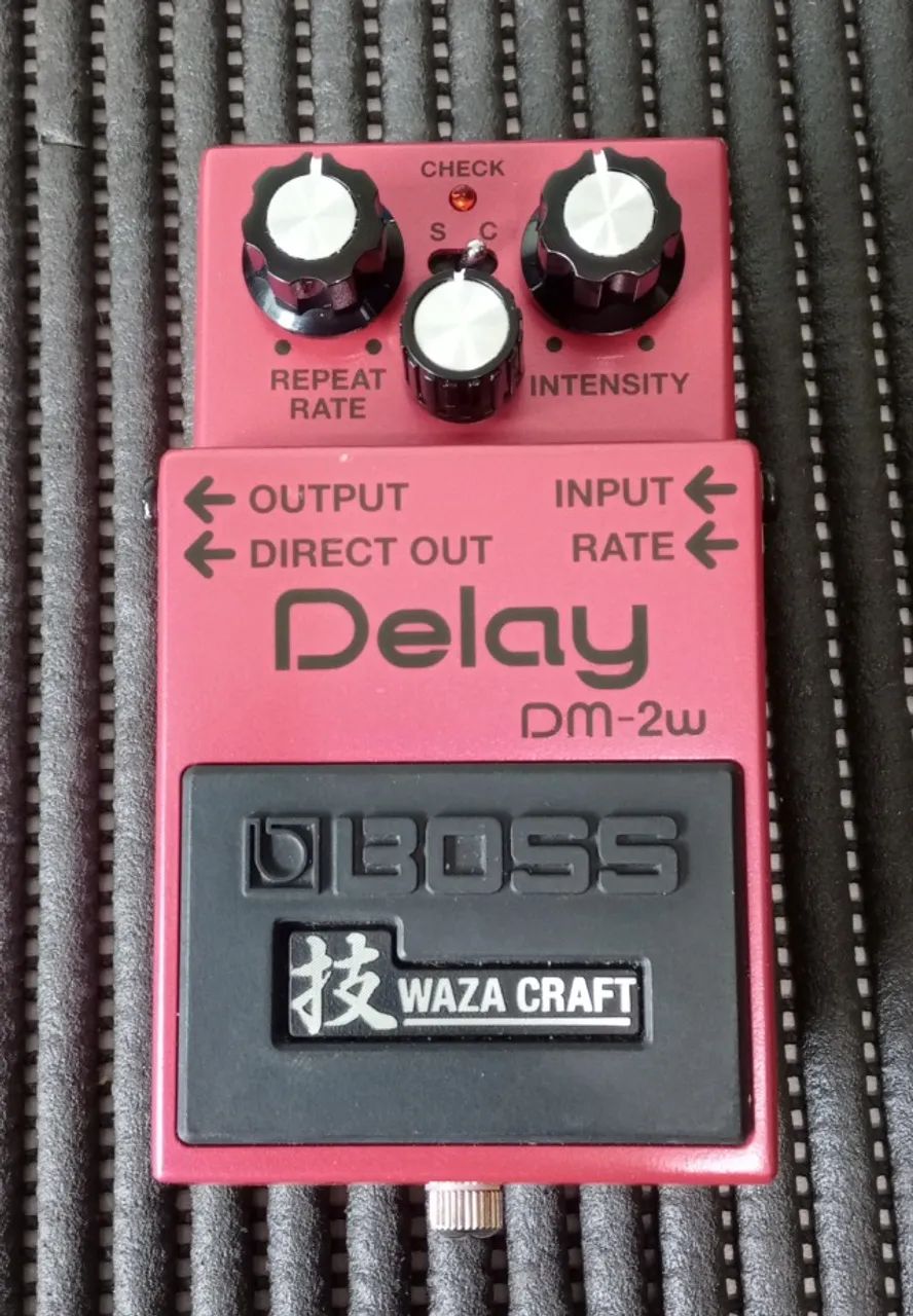 PEDAL BOSS DELAY DM2W WAZA CRAFT MADE IN JAPAN EXCELENTE