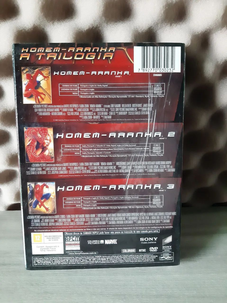 Box dvd homem aranha original lacrado - Foto 2