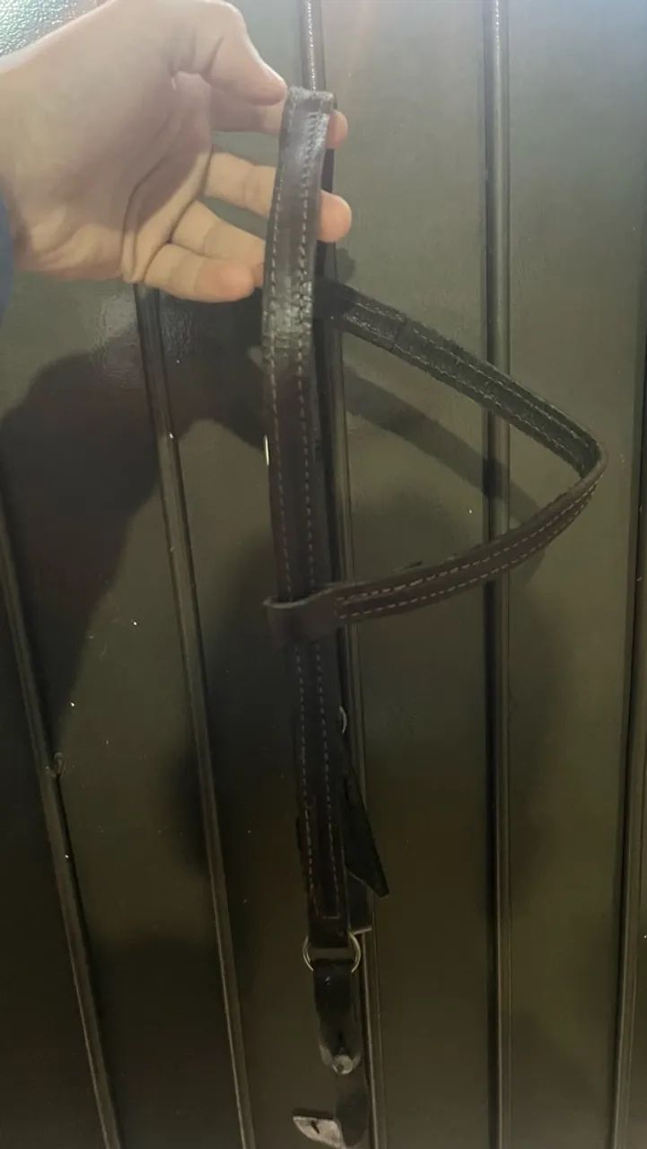 Cabeçada de couro  - Foto 2