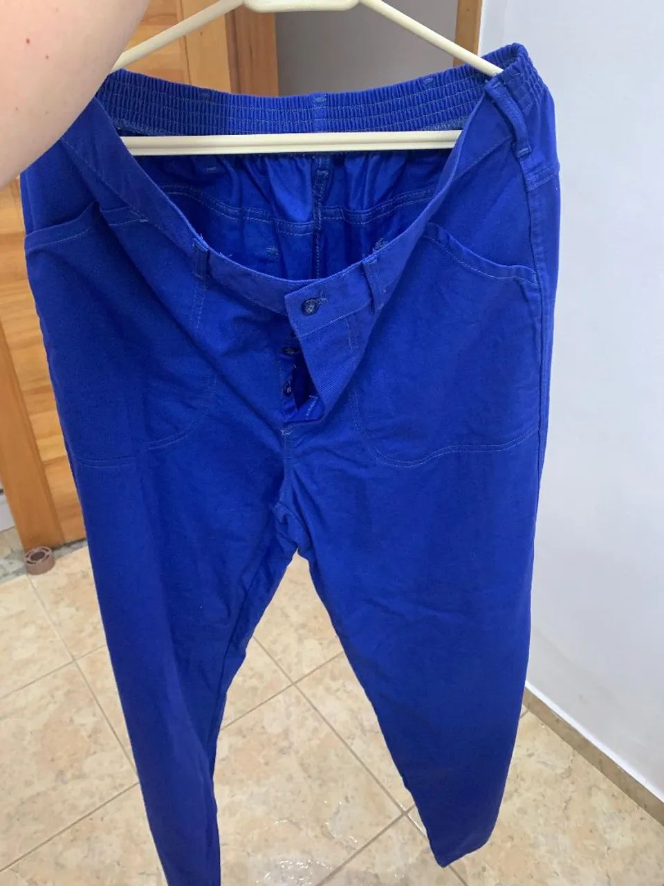Uniforme Calça e Camisa Azul Eletricista Antichamas  - Foto 3