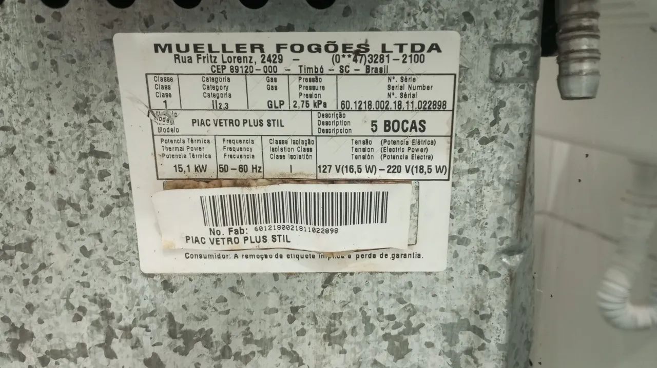 Fogão Mueller 5 bocas - Foto 5