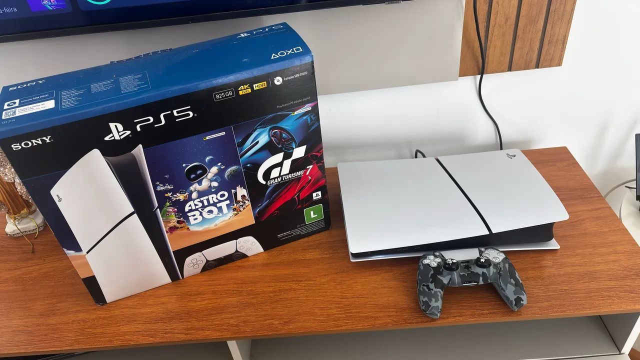 Ps5 slim digital 825gb - Foto 3