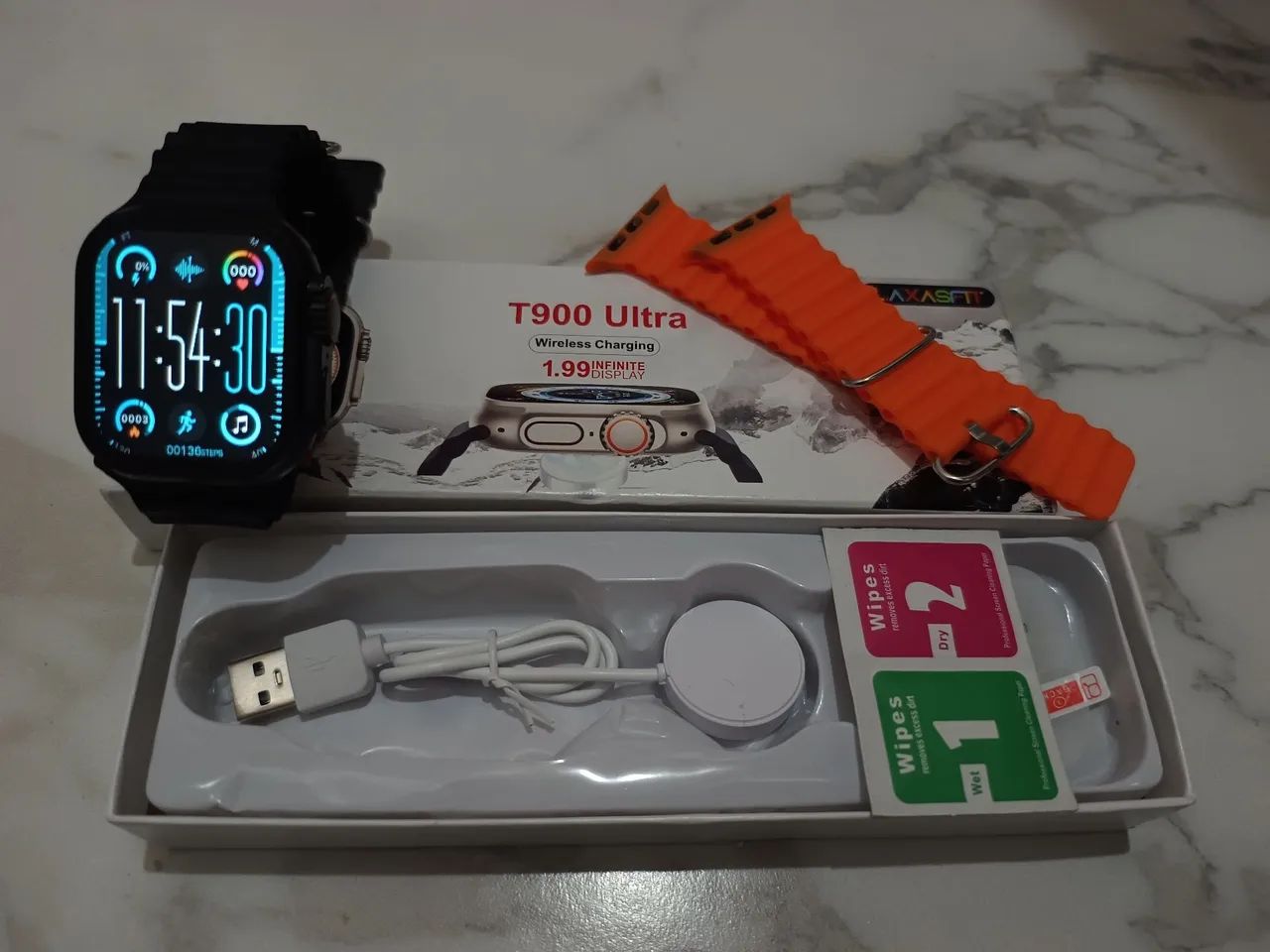 Smartwatch T900 Ultra 1.99" Bluetooth - Chamadas e Notificações - Foto 3