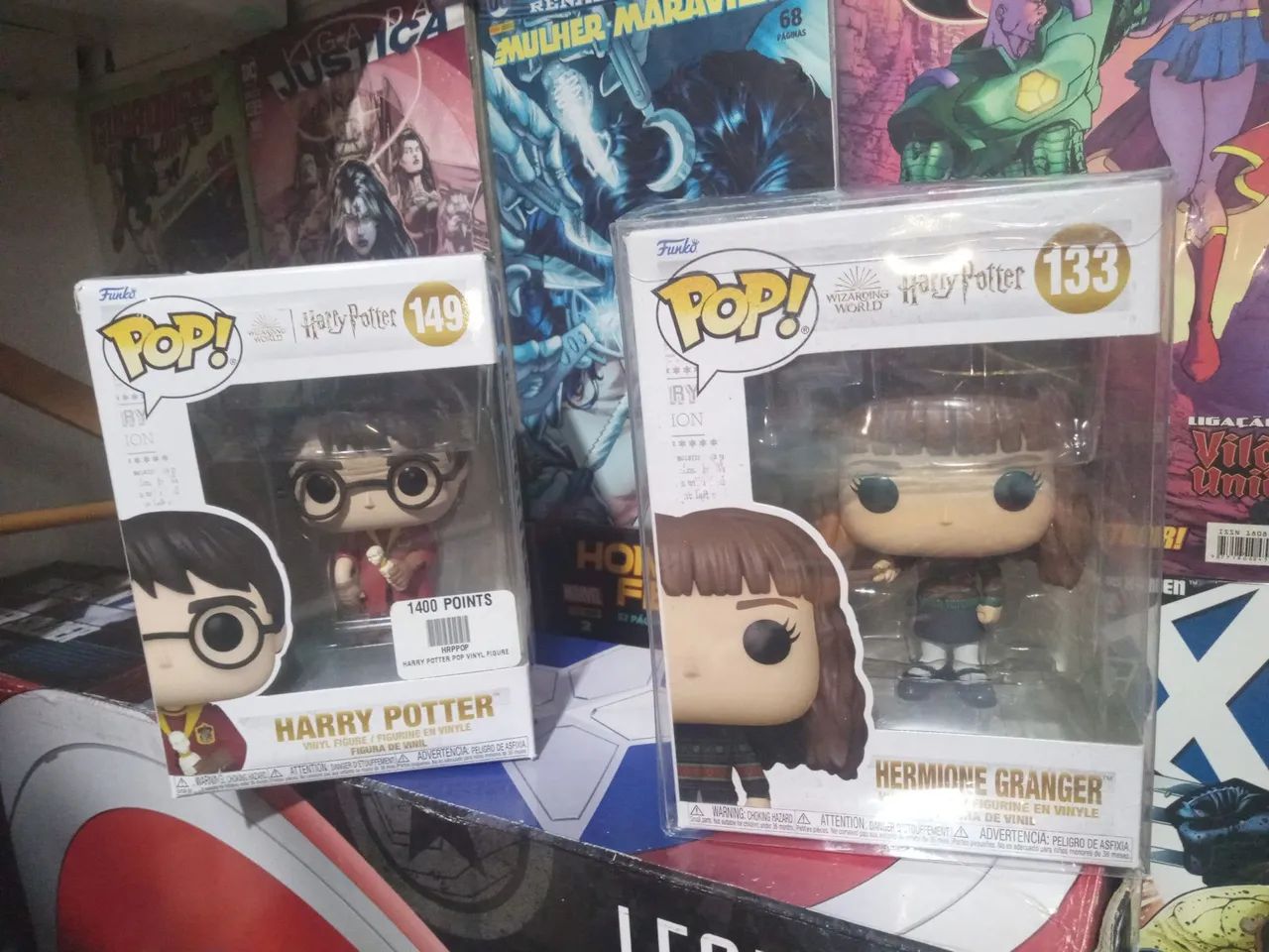 Funko pop hermione granger e Harry potter