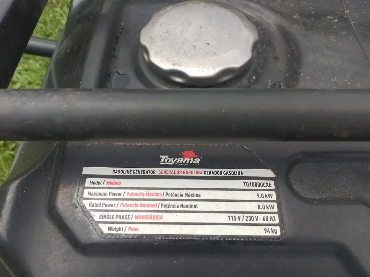 Gerador Toyama TG10000CXE 9.5kwa  - Foto 2