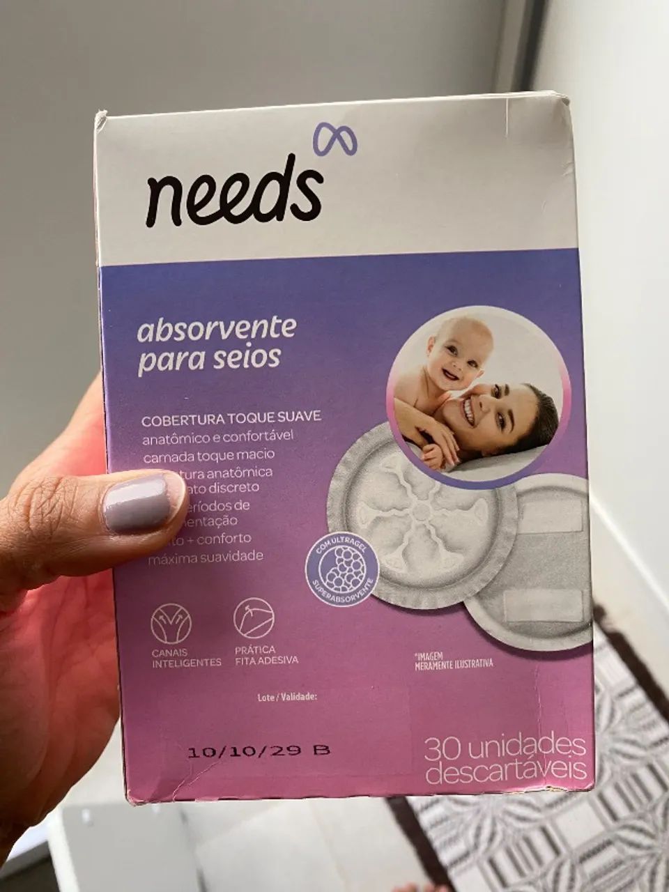 Extratora de leite e absorvente seios  - Foto 2