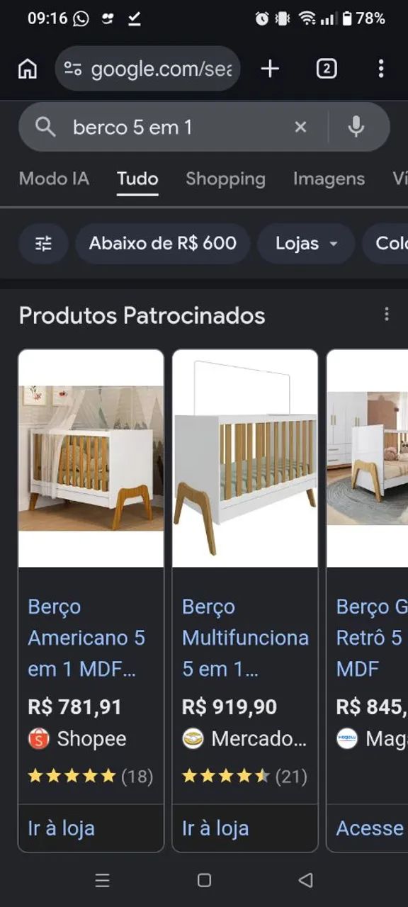 Berco 5 em 1 - Foto 2