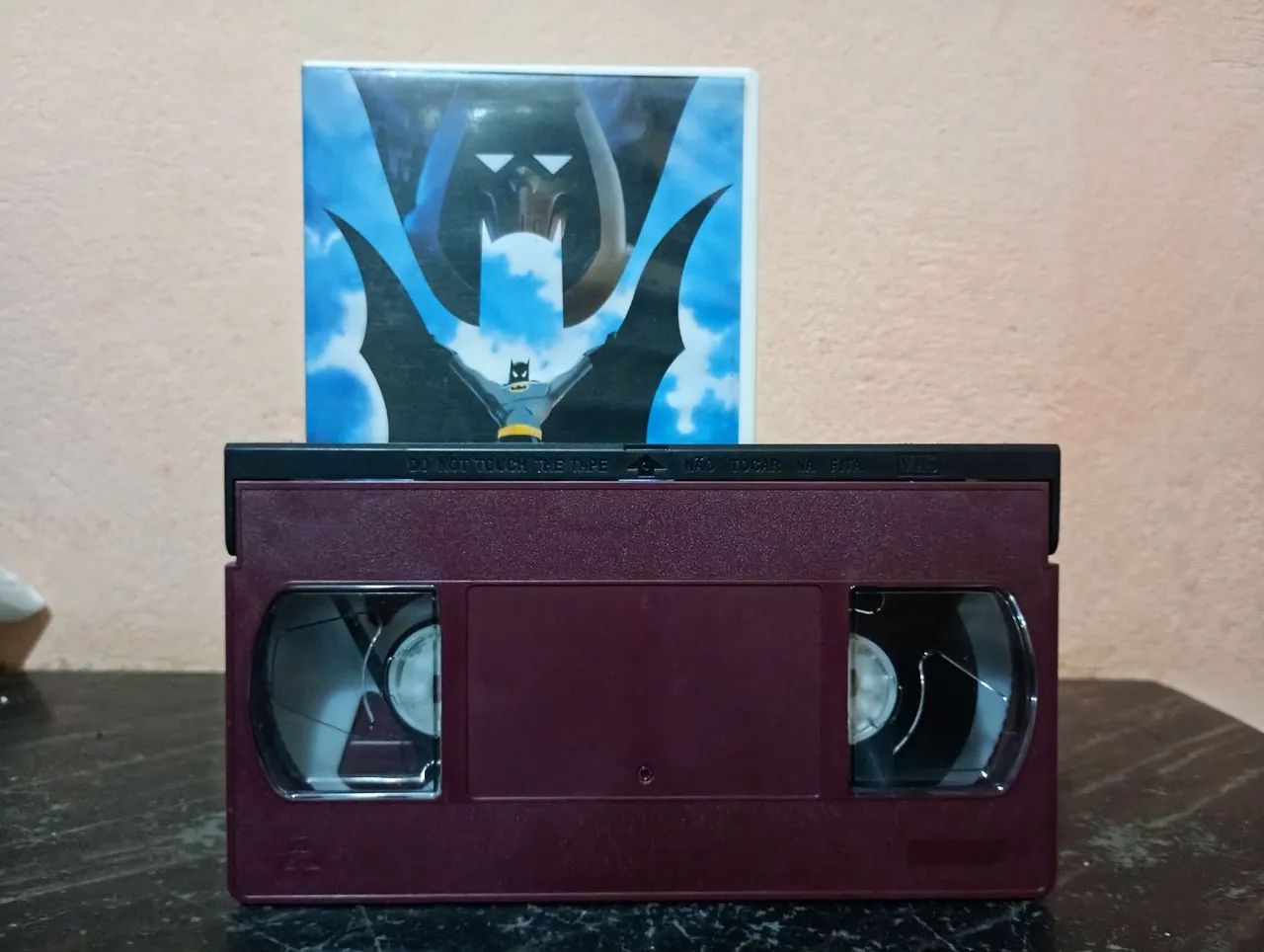 VHS FILME DO BATMAN ( A MÁSCARA DO FANTASMA) NOVO DUBLADOS  - Foto 3
