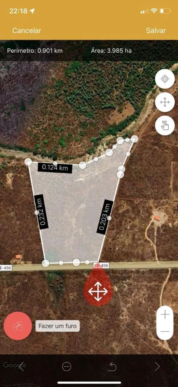 4 hectares na margem da CE 456 - Foto 2