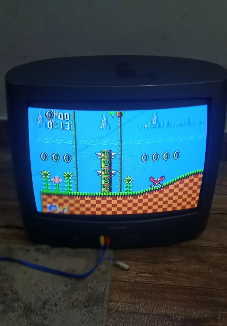Tv tubo plilhips 21 polegadas nostalgia pura
