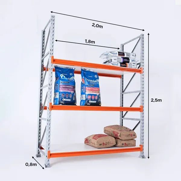 Mini Porta Pallet | Estrutura para comércios - Foto 2