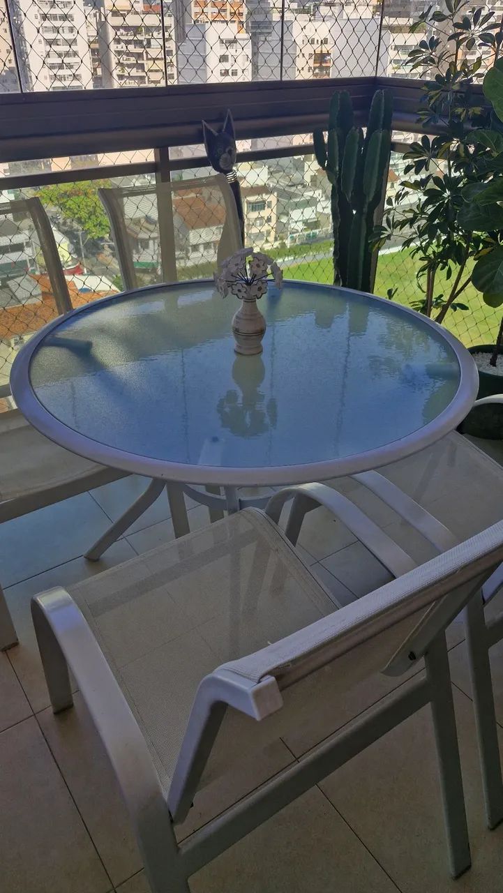 Conjunto de mesa e 3 cadeiras - Foto 3
