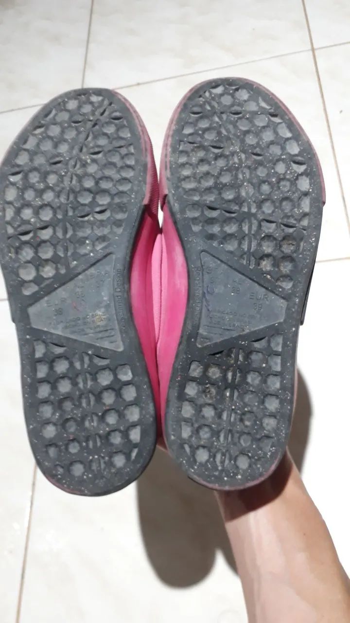Tênis Coca Cola Rosa  número 37 - Foto 2