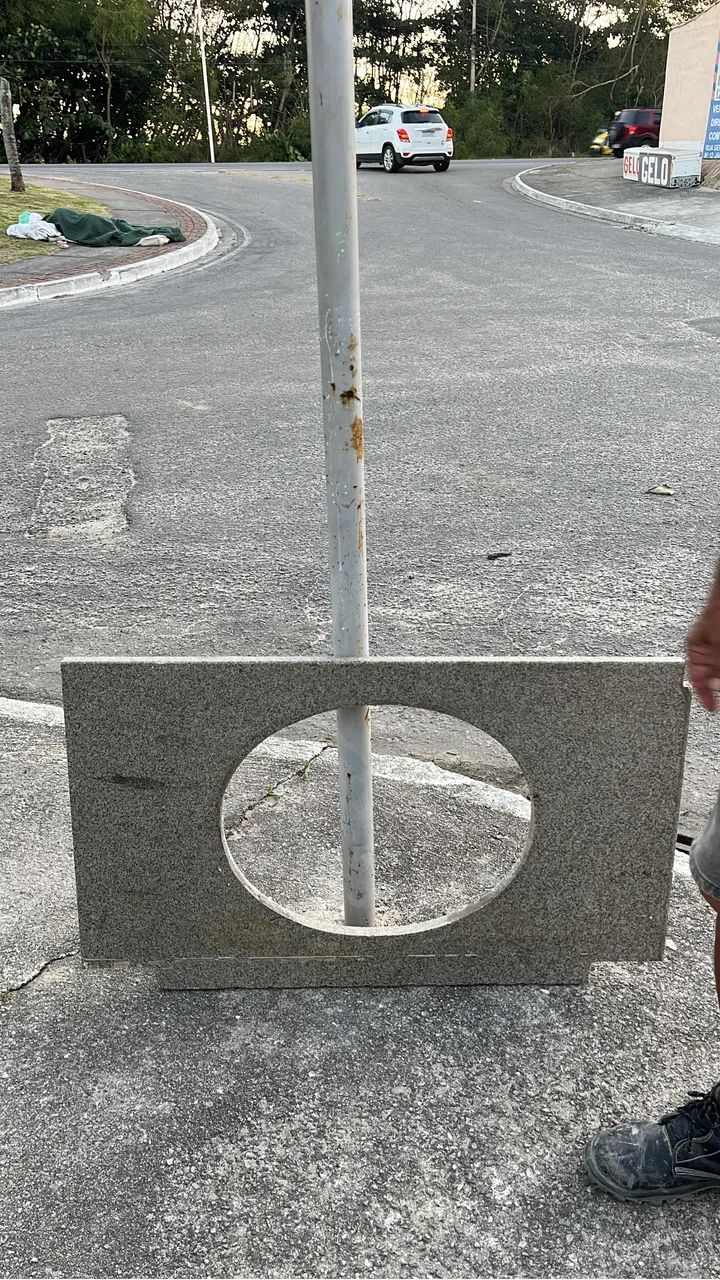Tampo de granito