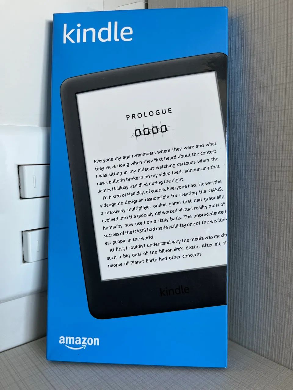 Kindle 10 geração preto 8GB + capa - Foto 3