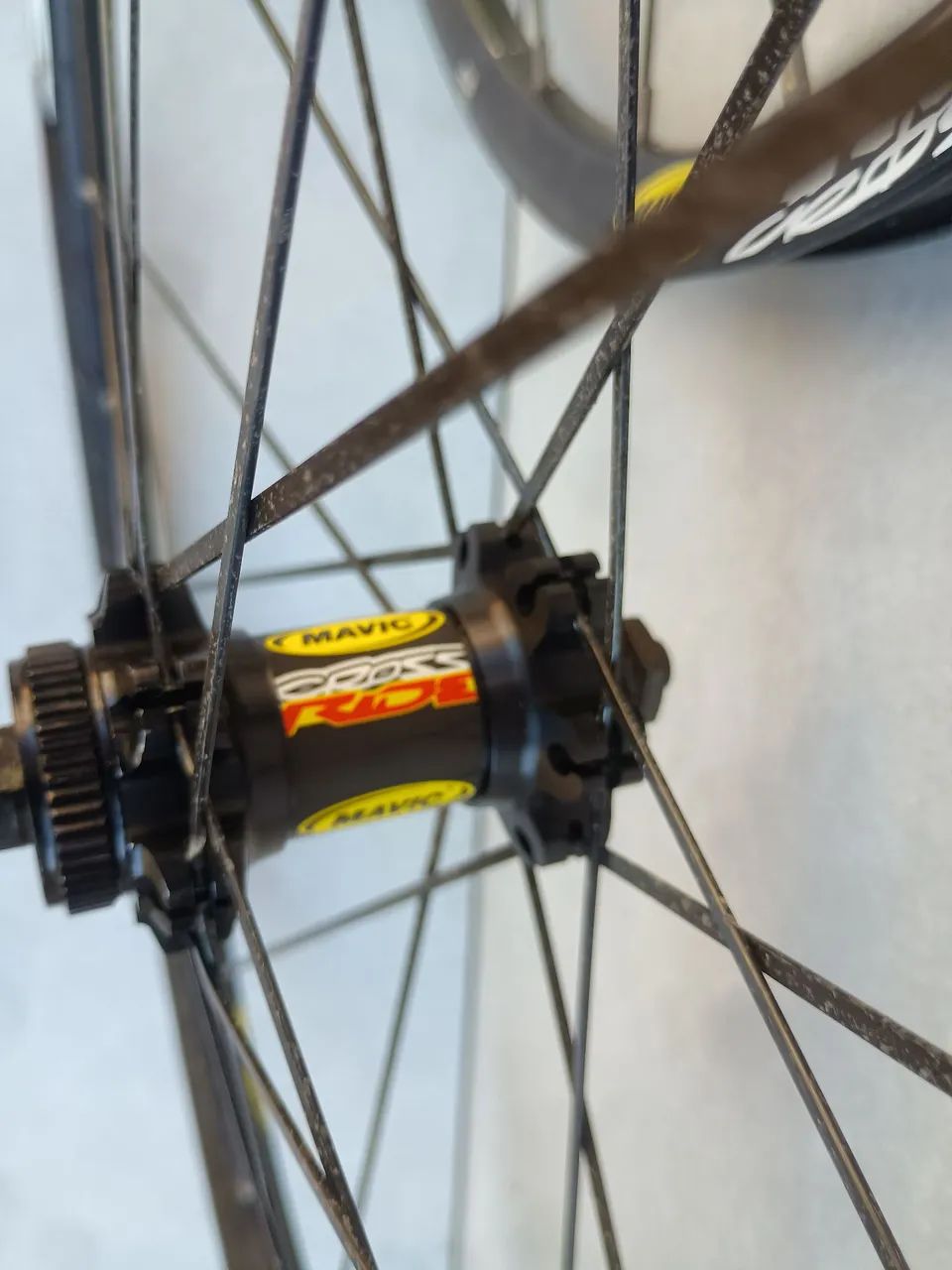 Roda Mavic Cross Ride aro 26 freio a disco  - Foto 6
