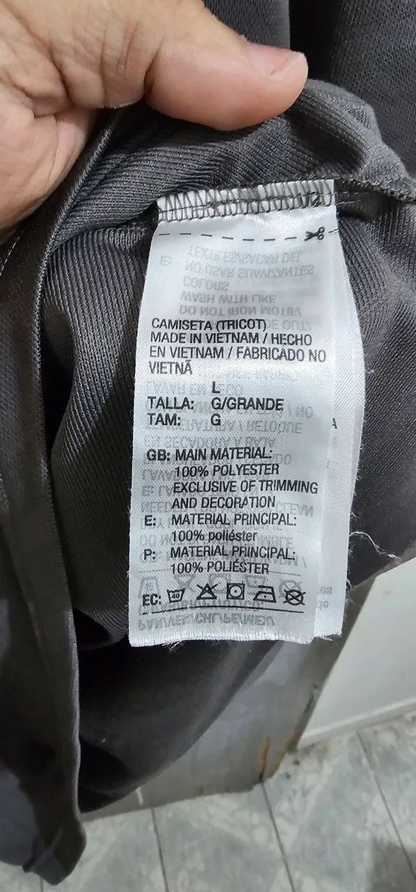 Camisa Polo Real Madri Espanha G - Foto 3