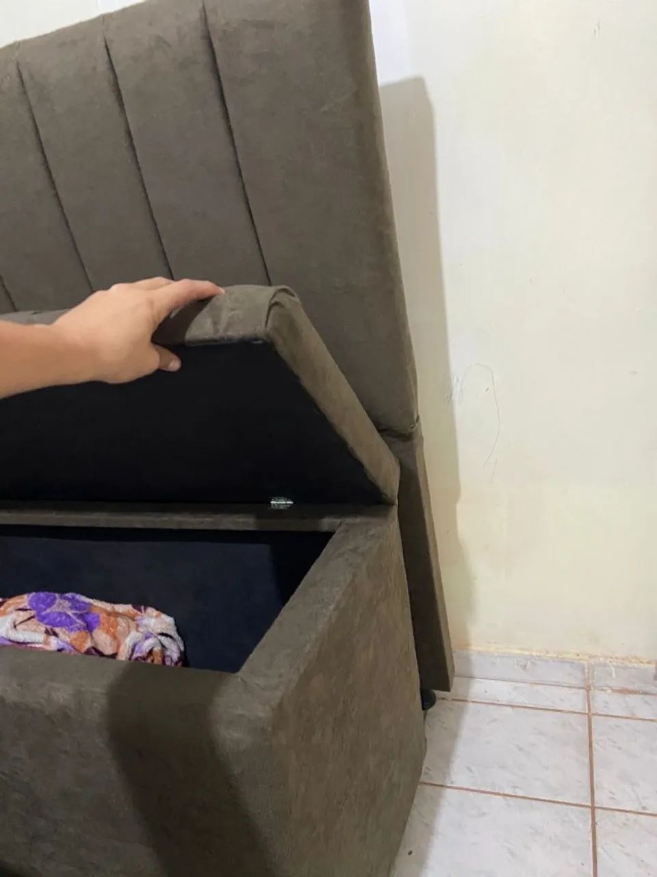 bau + cabeceira entrega gratis - Foto 4