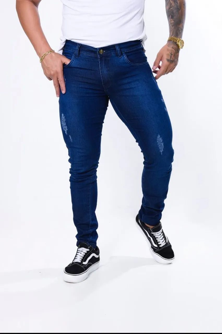 Calça Jeans Skinny com Elastano - Foto 5