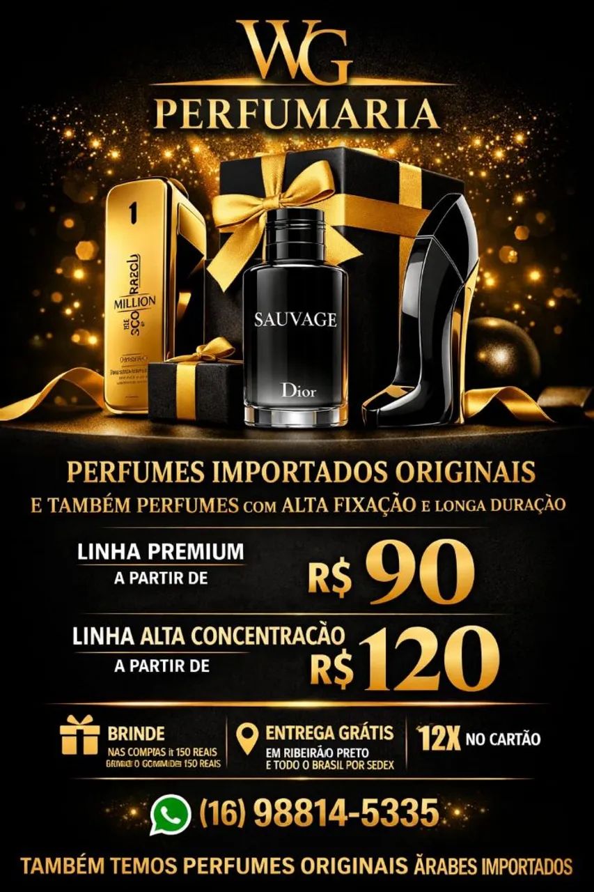 212 Masculino e feminino perfume importado