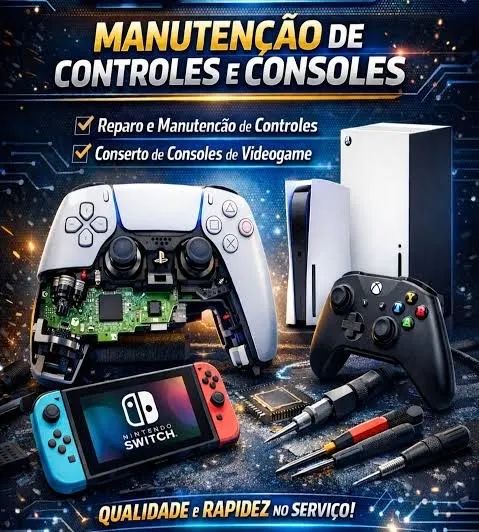 Recebemos seu console , Assistência Técnica 
