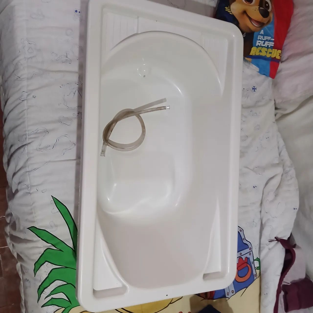 Banheira com suporte