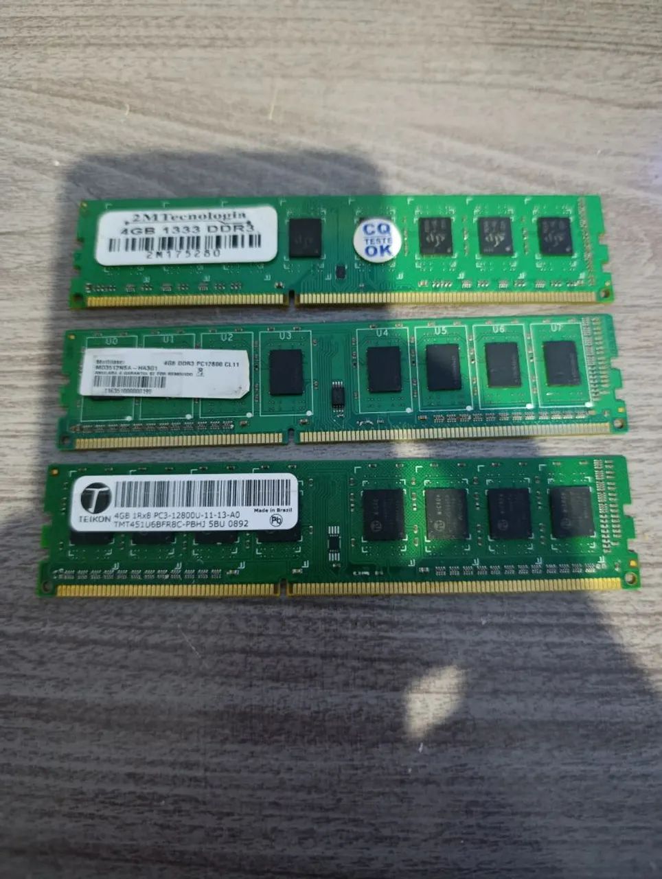 Merias ddr3 4gb cada 