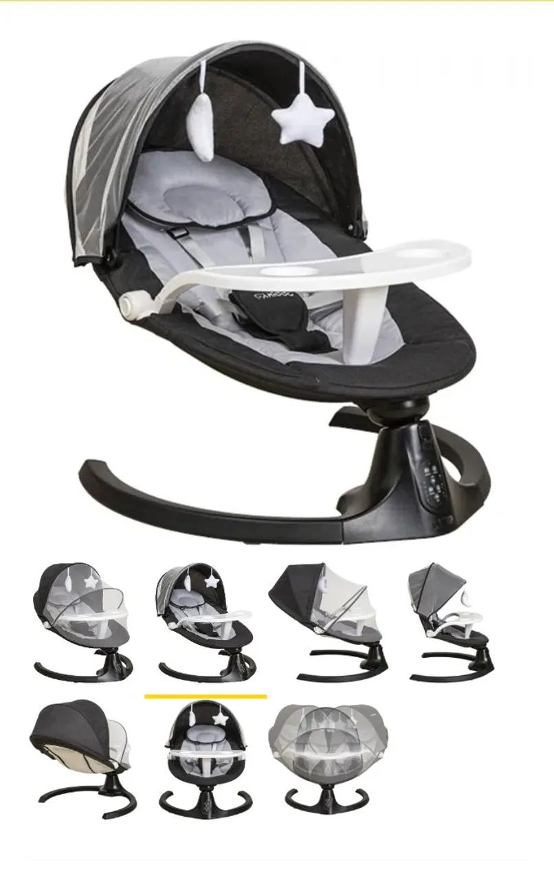 Cadeirinha Balanço Kiddo Loop Automática - Impecável, Na Caixa e Sem Marcas de uso