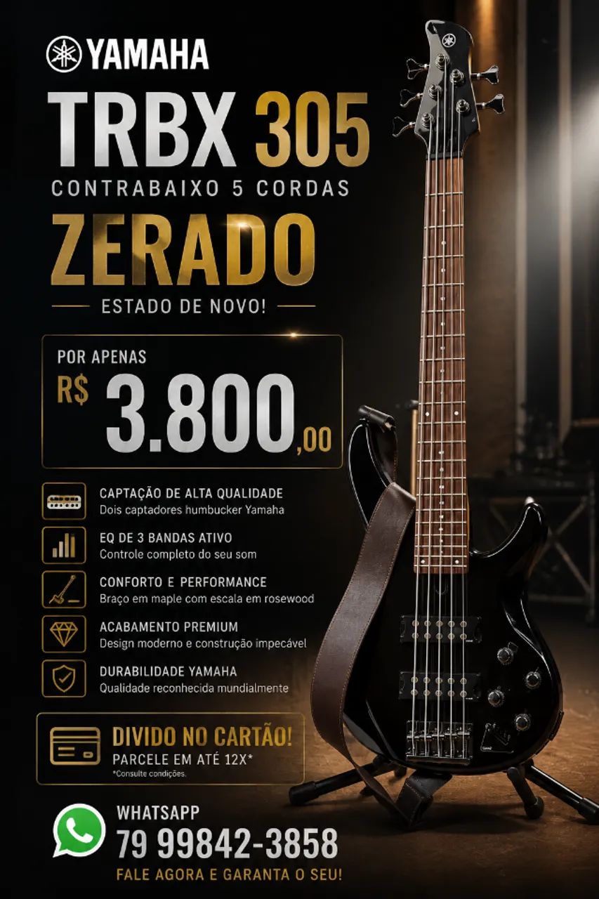 BAIXO YAMAHA TRBX 305