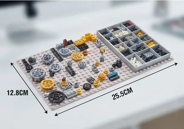 Lego Classic 2 Bases de Construção Branco "Compatível com Lego" - Foto 2